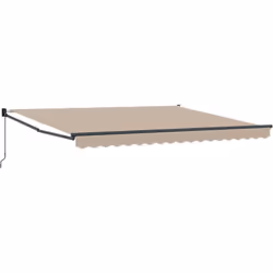 Cet auvent rétractable mêle style moderne et design pratique, ce qui en fait le choix parfait pour ajouter de l'ombre à tes e ...