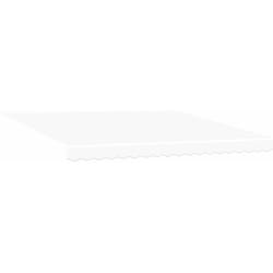 Vidaxl - Auvent Rétractable Blanc 400 × 300 cm tissu