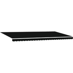 Vidaxl - Auvent rétractable automatique noir 600 x 300 cm