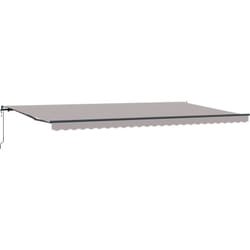 Vidaxl - Auvent rétractable automatique gris clair 600 x 300 cm