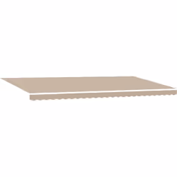 Rajeunissez vos espaces extérieurs avec le store manuel rétractable vidaXL dans un joli beige. Ce store large vous donnera be ...
