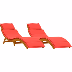Cette Chaise Longue Pliante, en bois d'acacia massif, est faite pour durer et a du style. Son look moderne s’adapte à tous le ...