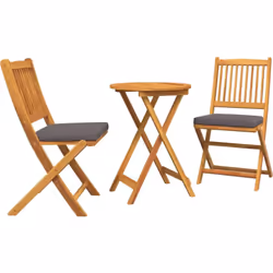 Cet ensemble bistro de jardin ajoute une petite touche de classe à n'importe quel espace extérieur, parfait pour des rencontr ...