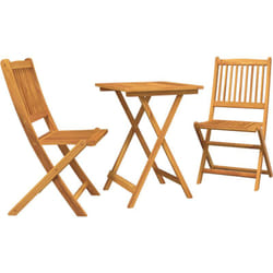 Vidaxl - Ensemble Bistro de Jardin 3 pièces en Acacia