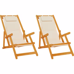 Cette chaise de plage pliable est parfaite pour les moments de détente à l'extérieur. Avec un cadre en bois d'acacia massif e ...