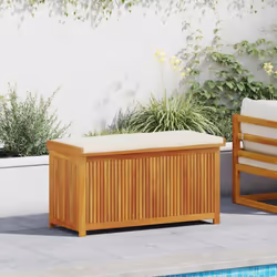 Cette boîte à coussins est parfaite pour garder vos coussins de meubles d'extérieur, fournitures de jardinage, serviettes de  ...