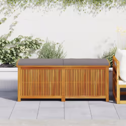 Cette boîte à coussins est parfaite pour garder vos coussins de meubles d'extérieur, fournitures de jardinage, serviettes de  ...