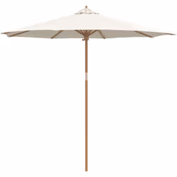 Ce grand parasol de jardin est une super solution pour l'ombre à l'extérieur, parfait pour les patios et balcons. Avec son de ...