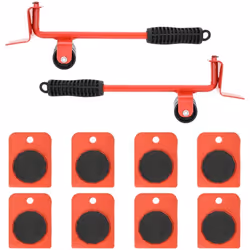 Ces roulettes pour meubles facilitent le déplacement d'objets lourds comme les canapés et les réfrigérateurs, permettant un r ...