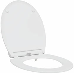 Siège de Toilette à Libération Rapide Blanc Vidaxl