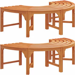 Ce Banc Croissant d'Extérieur allie confort et style pour n'importe quel espace extérieur. Parfait sur les patios ou balcons, ...