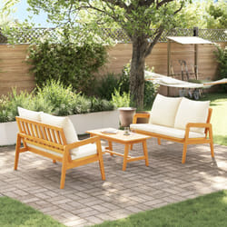 Ensemble Bistrot 3 Pcs Marron 75 X 45 X 38cm Vidaxl