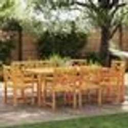 Chaises de jardin vidaXL 8 pcs 56x55.5x90 cm Bois massif d'acacia