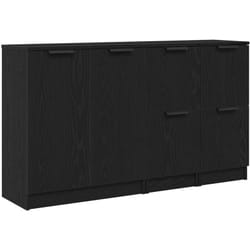 Vidaxl - Buffet Chêne noir 180 x 30 x 70 cm Bois d'ingénierie