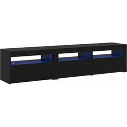 Vidaxl - Meubles tv 2 pcs Chêne noir 180 x 35 x 40 cm Bois d'ingénierie