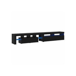 Vidaxl - Meubles Tv 2 Pcs Chêne Noir 260 X 36.5 X 40 Cm