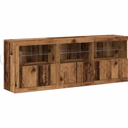 Ce buffet vidaXL marie parfaitement le charme rustique avec la fonctionnalité pratique, conçu pour s'adapter à tout style dan ...