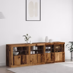 Ce buffet est l’option idéale pour combiner praticité avec style. C'est un bon choix pour toute salle à manger ou salon. Fabr ...