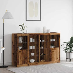 vidaXL Buffet Bois ancien 163 x 37 x 100 cm Bois d'ingénierie