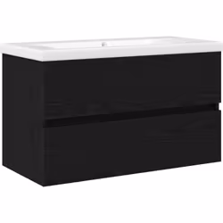 Ce meuble sous lavabo a été pensé pour allier style moderne et praticité de tous les jours. Il apportera une touche chic à vo ...