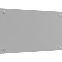 Vidaxl - dosseret de cuisine gris clair 70x40x0,6 cm en verre trempé