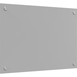 Protection de cuisine Gris clair 70 x 50 x 0.6 cm verre trempé Vidaxl