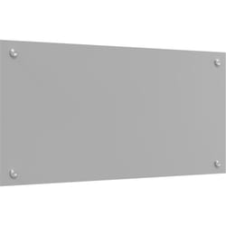 Vidaxl - clairage de crédence de cuisine gris clair 80x40x0,6 cm en verre trempé