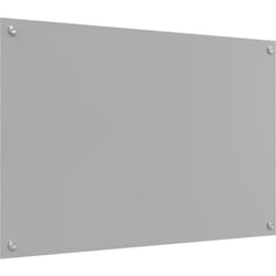Éclairage pour cuisine Gris clair 90x60x0,6 cm en verre trempé vidaXL