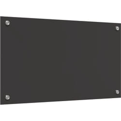 Meuble de Cuisine Gris Foncé 70x40x0,6 cm en Verre Trempé vidaXL