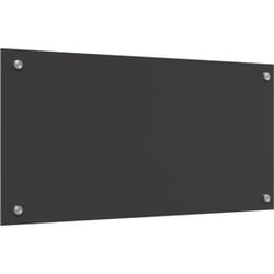 Vidaxl - Crédence de cuisine Gris foncé Verre trempé 80 x 40 x 0,6 cm