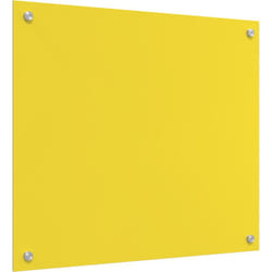 Protection de cuisine Jaune 70 x 60 x 0.6 cm verre trempé Vidaxl