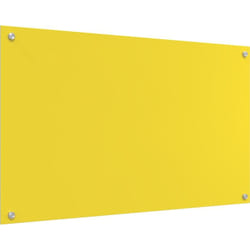 Vidaxl - Dosseret de cuisine Jaune 100x60x0,6 cm en verre trempé