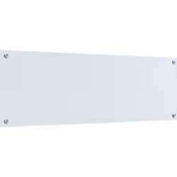 Ce dosseret moderne apporte un look soigné à chaque cuisine avec son design élégant et minimaliste. Le verre trempé est non s ...