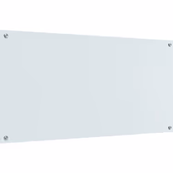Ce bureau d'écriture rectangulaire moderne blanc combine style et praticité, idéal pour quiconque veut booster son espace bur ...