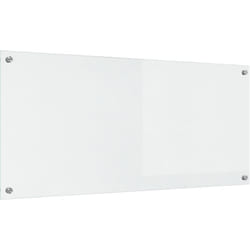 Meuble de Cuisine Transparent 110x50x0,6 cm en Verre Trempé Vidaxl