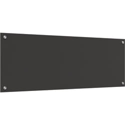 Vidaxl - Crédence de Cuisine Grise Foncé 110x40x0,6 cm Verre Trempé