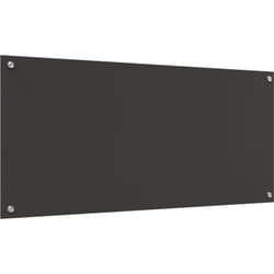 Vidaxl - Dosseret de cuisine Gris foncé 110x50x0,6 cm Verre trempé