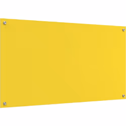 Cette crédence de cuisine en verre trempé jaune apporte une touche sympa à n'importe quelle cuisine moderne. Sa couleur éclat ...