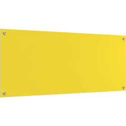 Vidaxl - Crédence de cuisine Jaune 120x50x0,6 cm en verre trempé