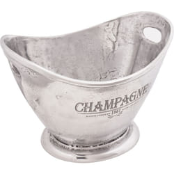 Seau à glace Argent 36x25x26 cm Aluminium Vidaxl