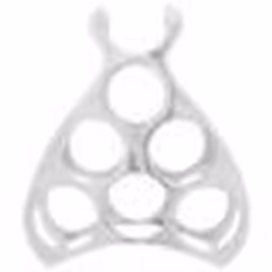 vidaXL Support à vin Argent 38 x 33 x 13 cm Aluminium