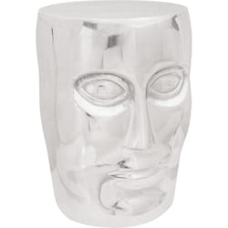 Tabouret argent 33x33x45 cm Aluminium Vidaxl