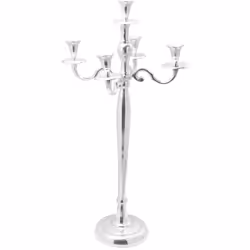 Ce bougeoir en aluminium est une super pièce pour égayer ta déco. Avec son look brillant et ses détails décoratifs, il attire ...