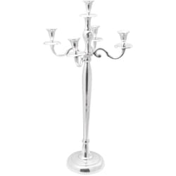 Chandelier Argent 32 x 32 x 79,5 cm Aluminium Vidaxl