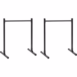 Ce set de stations de dips est super versatile pour ceux qui aiment la muscu, avec deux unités solides qui s'adaptent à tes s ...