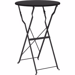 Cette table de bistrot est une super solution pour les repas en extérieur, idéale pour les balcons ou les petits patios. Avec ...