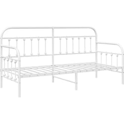 Lit banquette Blanc 80x200 cm en Acier vidaXL