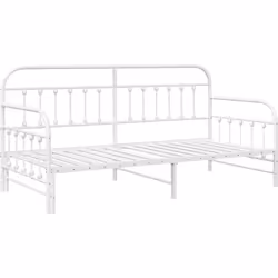 Ce canapé stylé avec un lit escamotable est parfait pour s'asseoir et dormir. Avec sa finition blanche géniale et son toucher ...