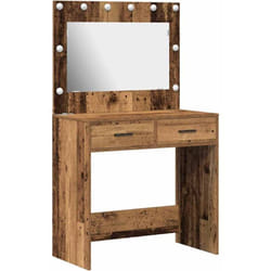 Coiffeuse Bois Ancien 78.5 X 41 X 135 Cm Bois D'Ingénierie Vidaxl
