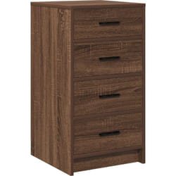 Vidaxl - Buffet en chêne brun 40x41x75 cm en bois d'ingénierie
